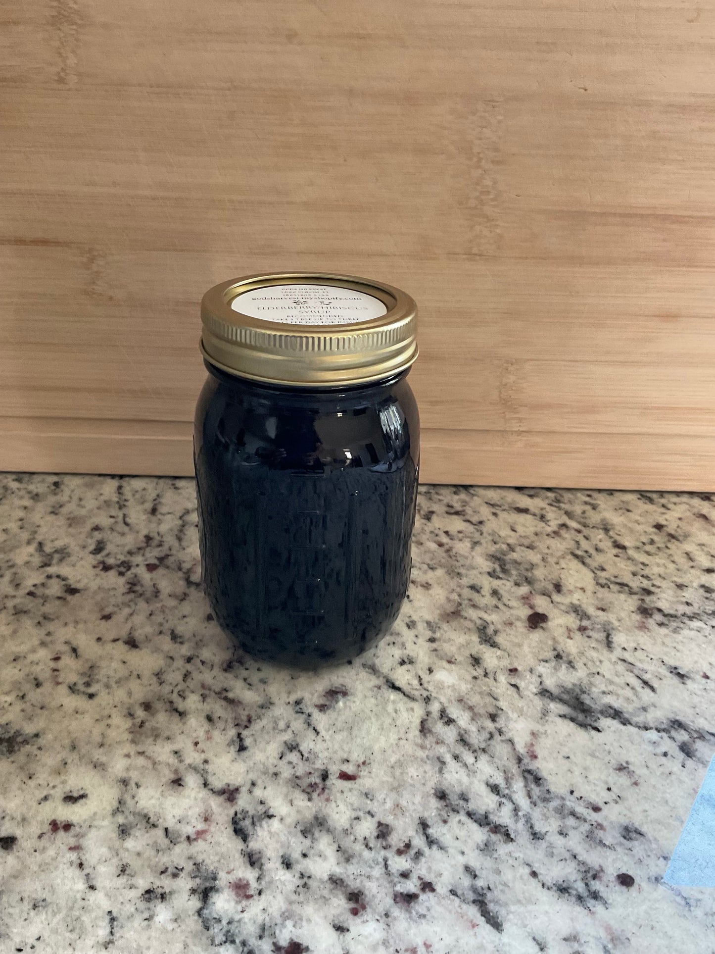 Elderberry syrup (original recipe)