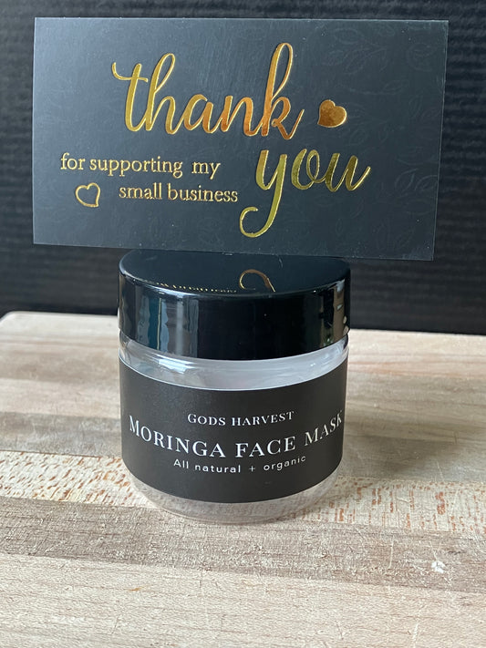 Moringa face mask