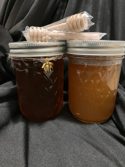 RAW HONEY!! CLOVER!!