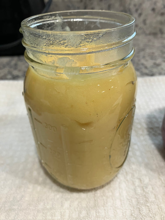 (Wild Harvested) GOLD SEA MOSS GEL INFUSED WITH PINEAPPLE🍍