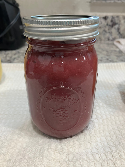 (Wild Harvested) PURPLE SEA MOSS GEL INFUSED WITH STRAWBERRY!!!🍓