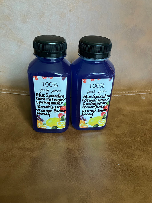 Blue Spirulina juice